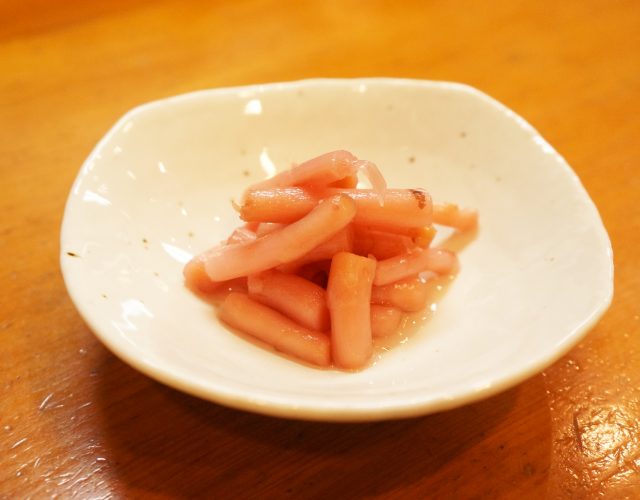自家製ガリ